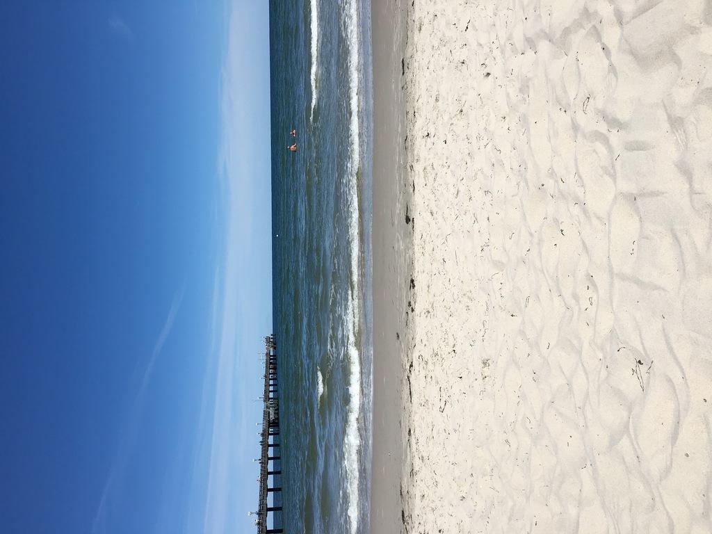 Strand von Sellin mit Seebrücke