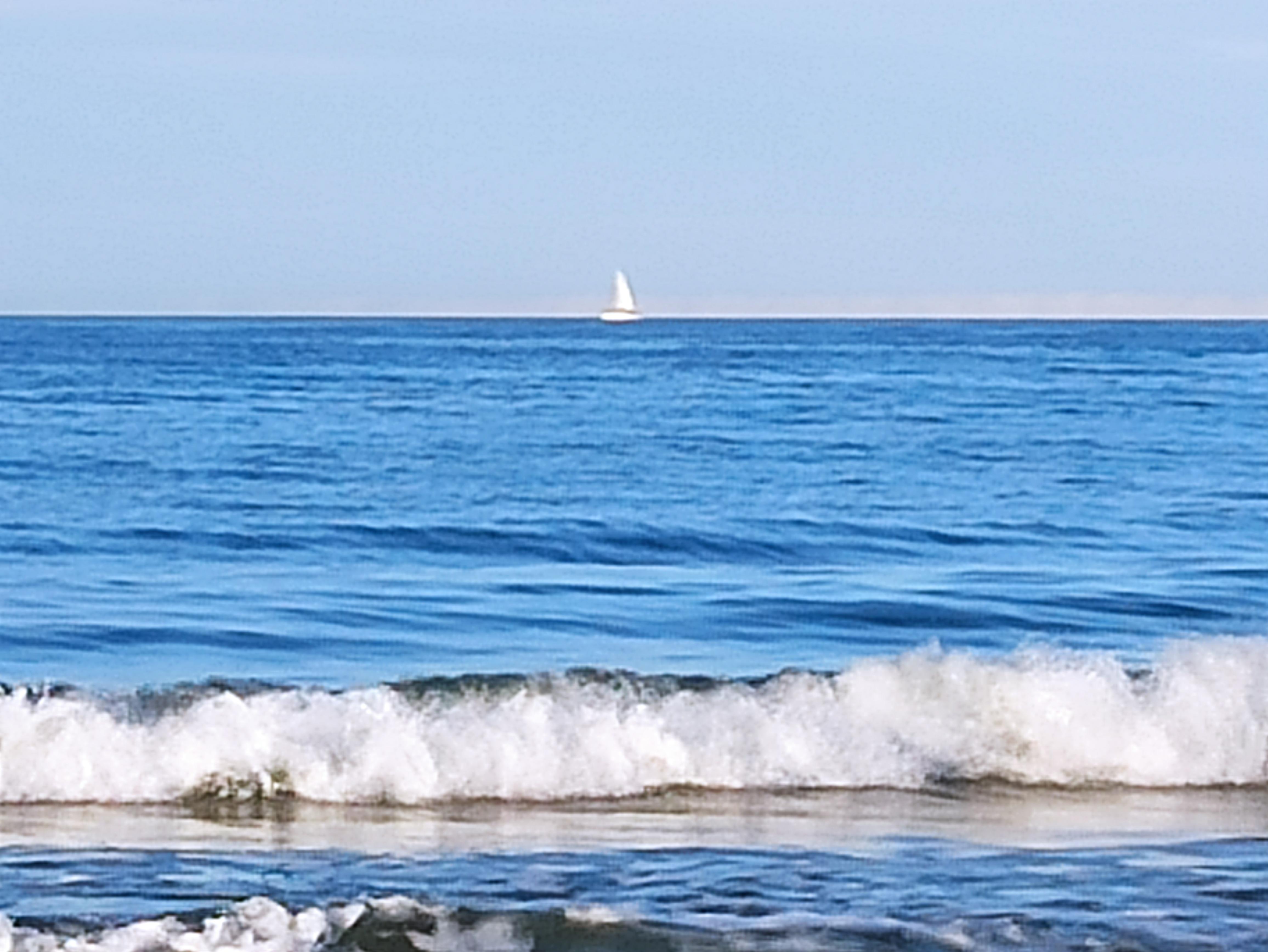 Ostsee mit Segelboot