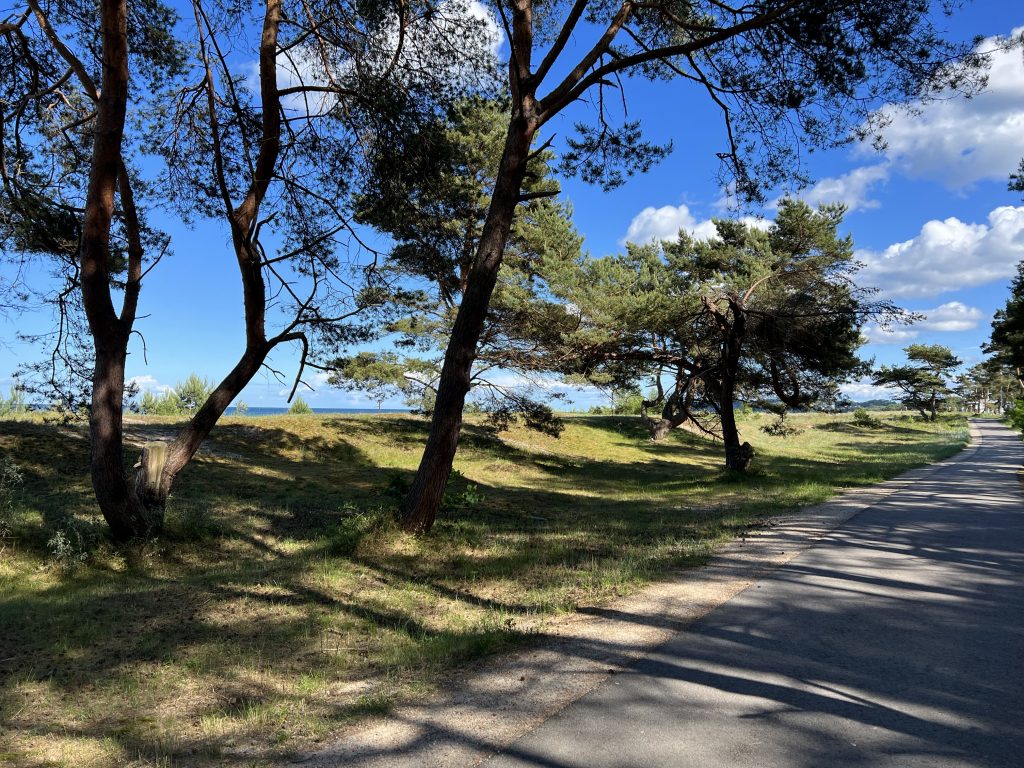 Strandweg Sellin Süd Richtung Baabe